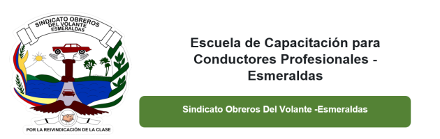 Escuela de Capacitación para Conductores Profesionales  - Esmeraldas